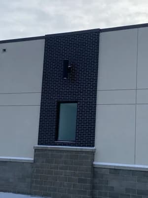 Residential brick construction